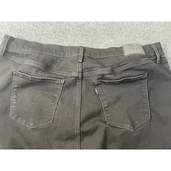 Levi's Jeans Womens 20W 720 High Rise Super Skinny Black Wash Denim - Picture 5 of 11